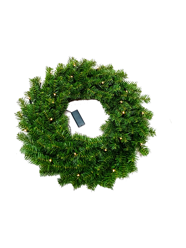 PVC séria-60CM vianočný veniec